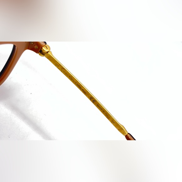 Calvin Klein CK8539S Black Gold Cat-Eye Sunglasses Frames Only - Picture 7 of 8